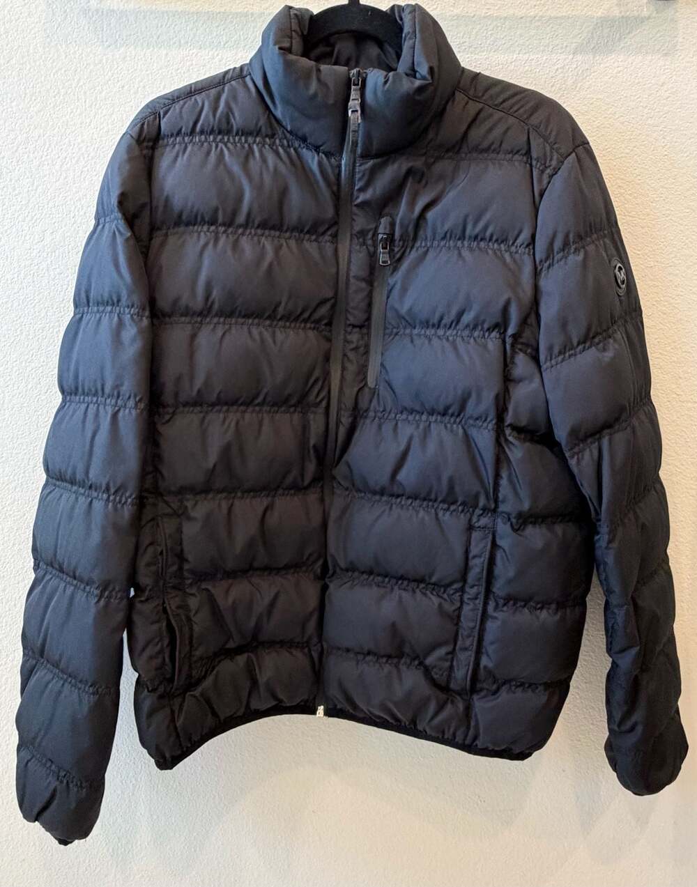 Michael Kors Men's Black Premium Down Blend Puffer Jacket Size S